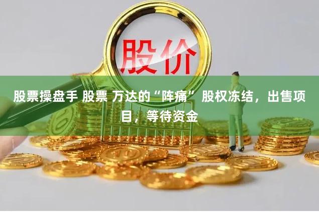 股票操盘手 股票 万达的“阵痛” 股权冻结，出售项目，等待资金